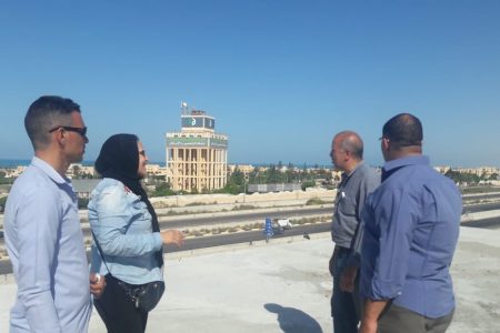 لجنة الإسكان تتابع توصيل المرافق بمشروع مارينا إليجانس بالساحل الشمالى